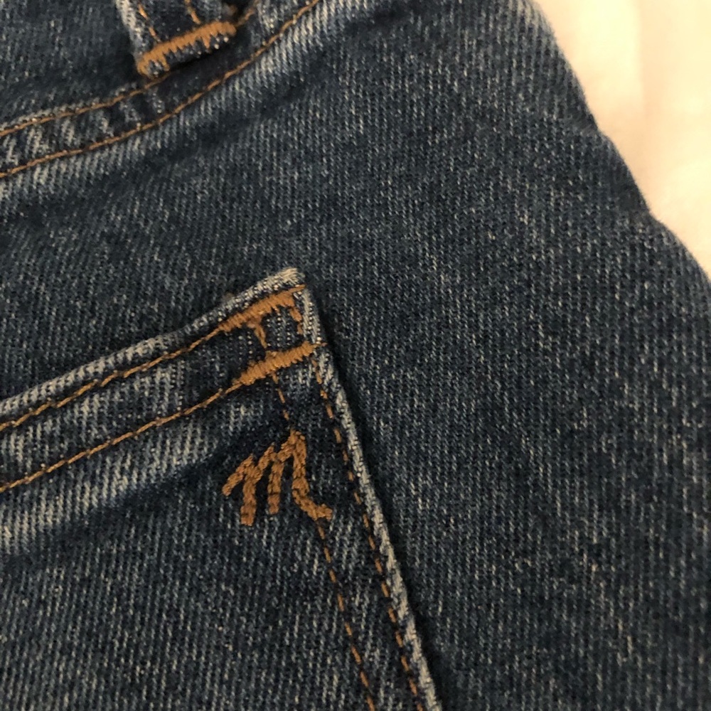 Madewell High Waisted Denim shorts size 27